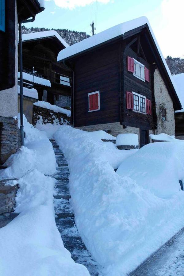 Appartamento Accogliente Di Montagna A Cavagnago Faido Buitenkant foto