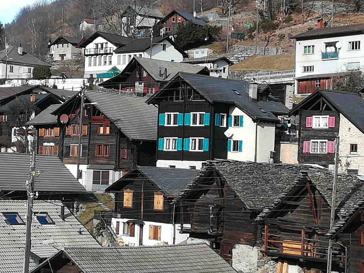 Appartamento Accogliente Di Montagna A Cavagnago Faido Buitenkant foto