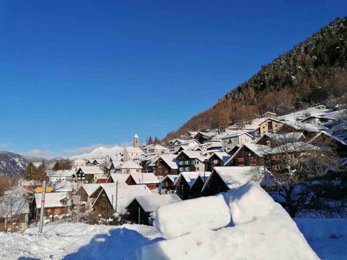 Appartamento Accogliente Di Montagna A Cavagnago Faido Buitenkant foto