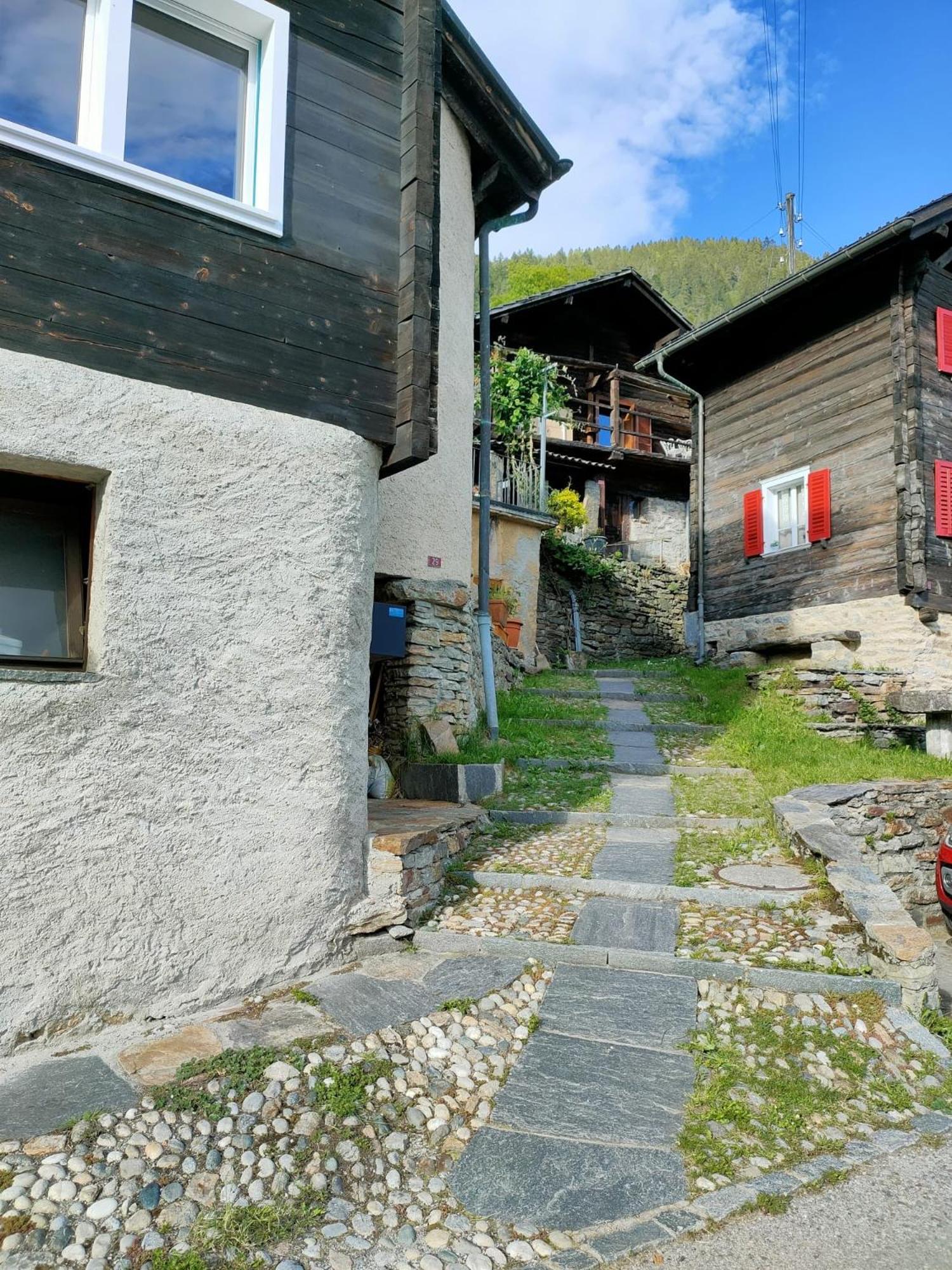 Appartamento Accogliente Di Montagna A Cavagnago Faido Buitenkant foto